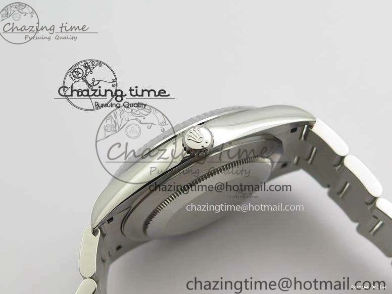 0406 EasyCare DateJust 41mm 126334 Noob 1:1 Best Edition Fluted Bezel Silver Dial On SS Oyster Bracelet A 3588